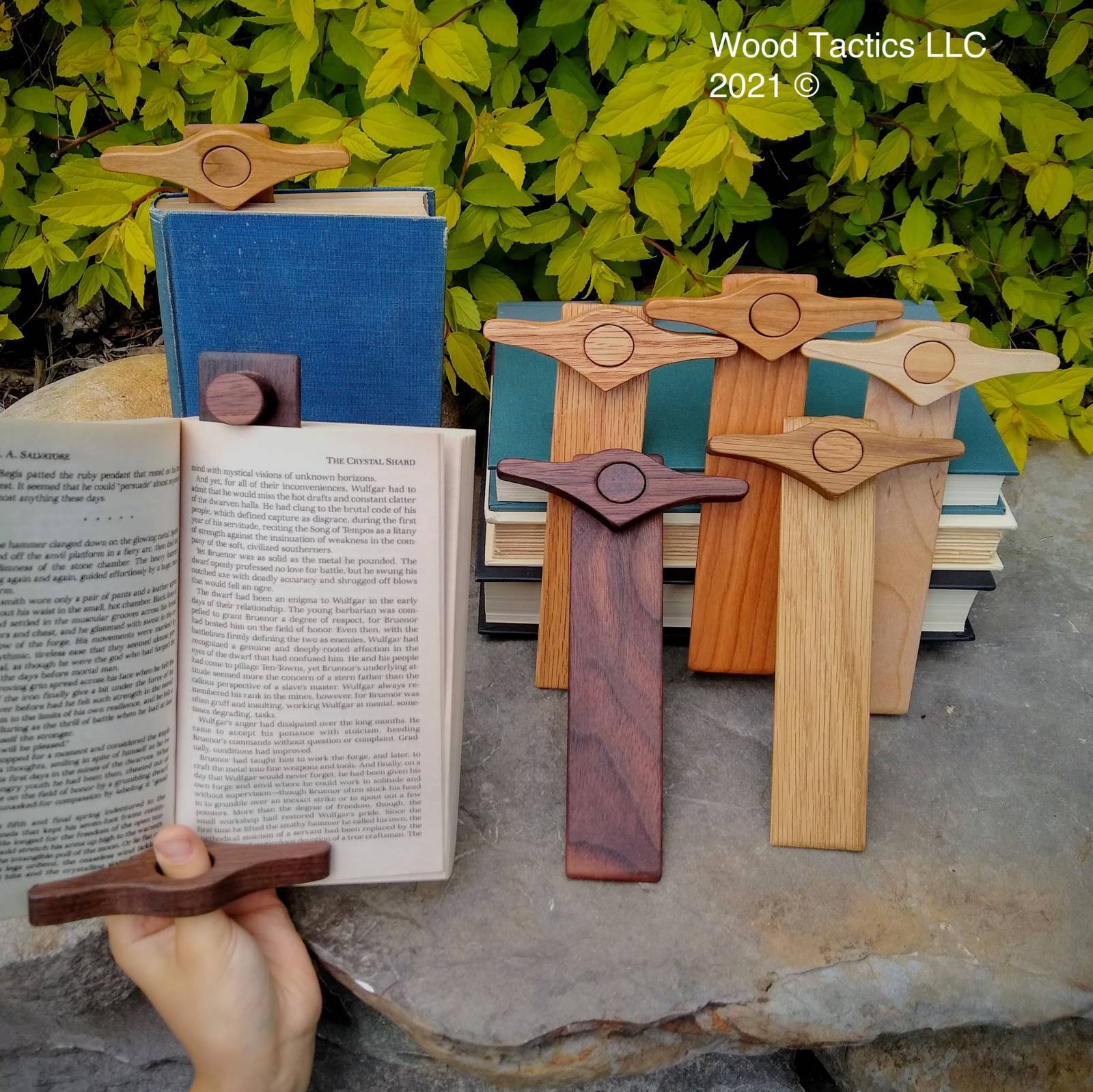 Page Holder, Thumb Book Page Holder, Wooden Page Holder, Bookmark